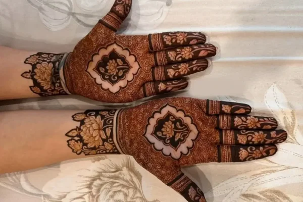 Royal Front Hand Mehndi Design