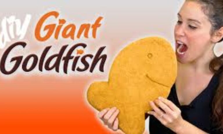 giant goldfish crackers